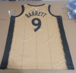 Maillot de Basket #9 Barrett Toronto Raptors 2023-24 city gold Imprimé